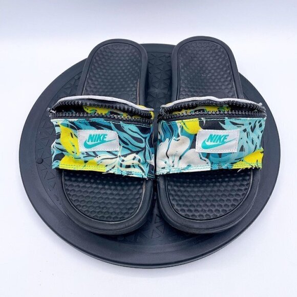 Nike Flipflop Shoes Benassi JDI Fanny Pack Printed CJ2967-300 Mens 6 Womens 7 - Picture 9 of 11